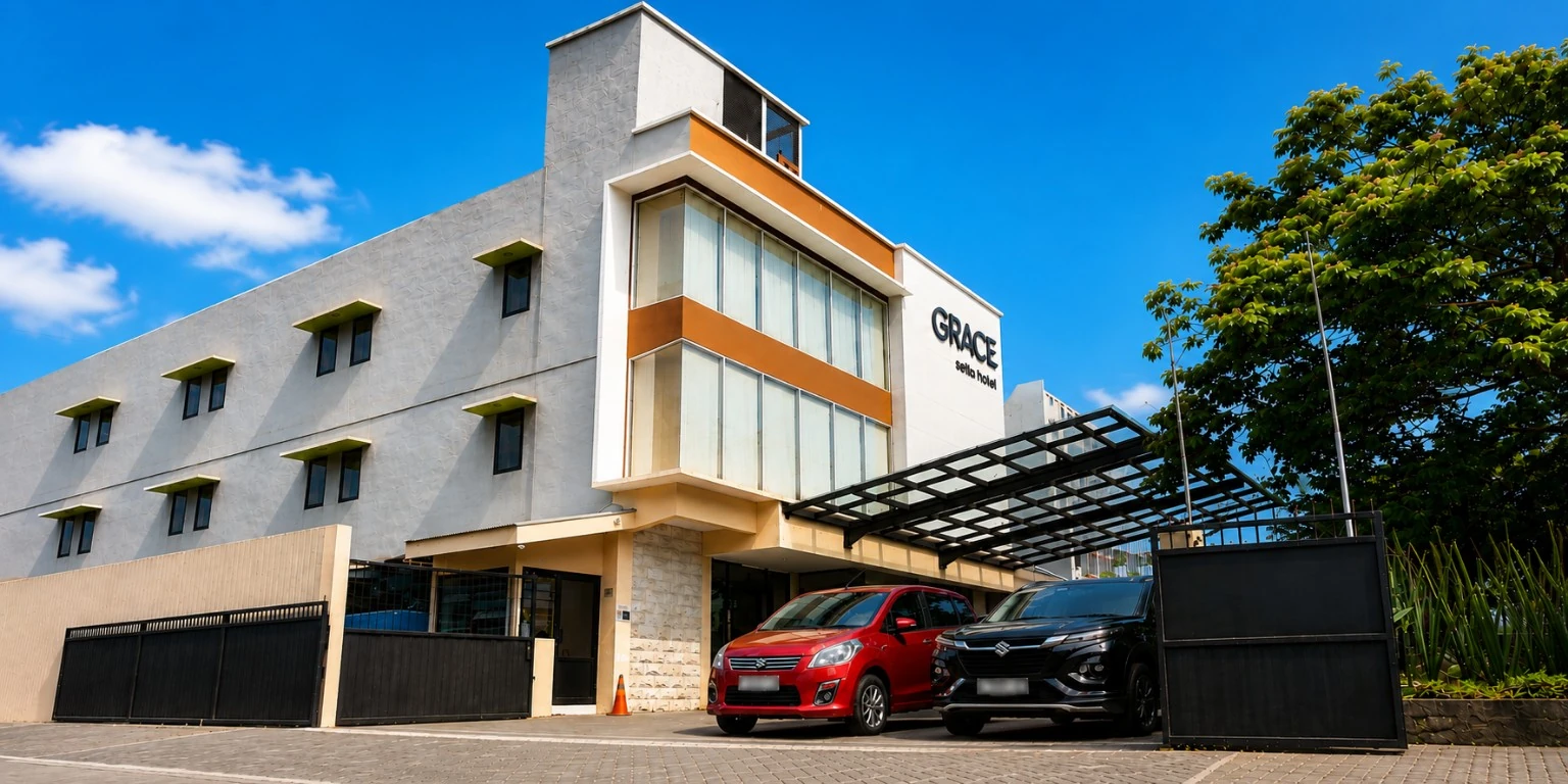 Eksterior Grace Setia Hotel Surabaya